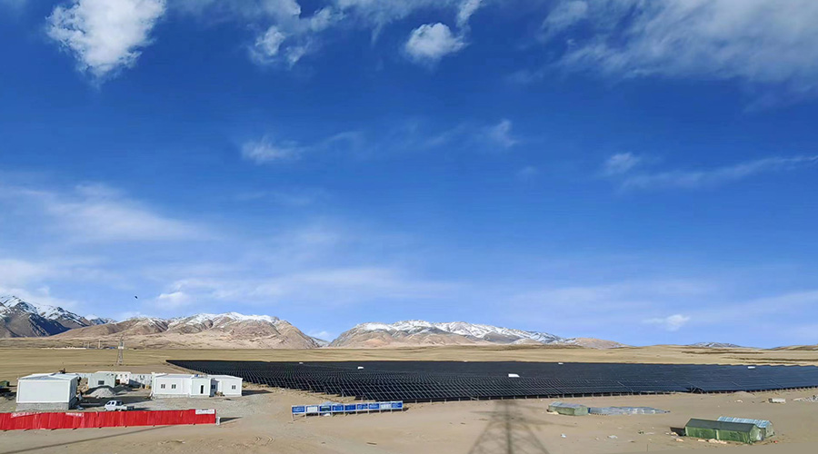 XPJ集成 | 华能阿里普兰20MW光伏/20MWh储能电站成功并网