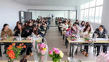 花开十里，美丽如你 | XPJ储能举办三八妇女节艺术DIY活动